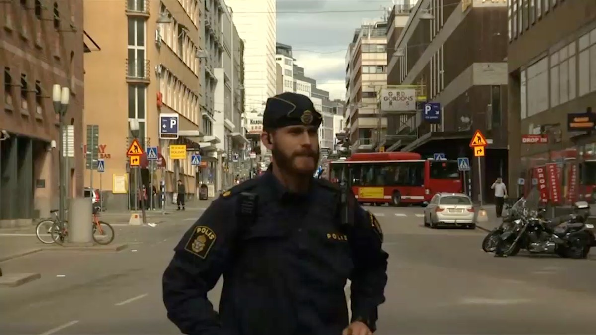 A terrorist drove a truck into a Stockholm shopping mall and killed 3 ...