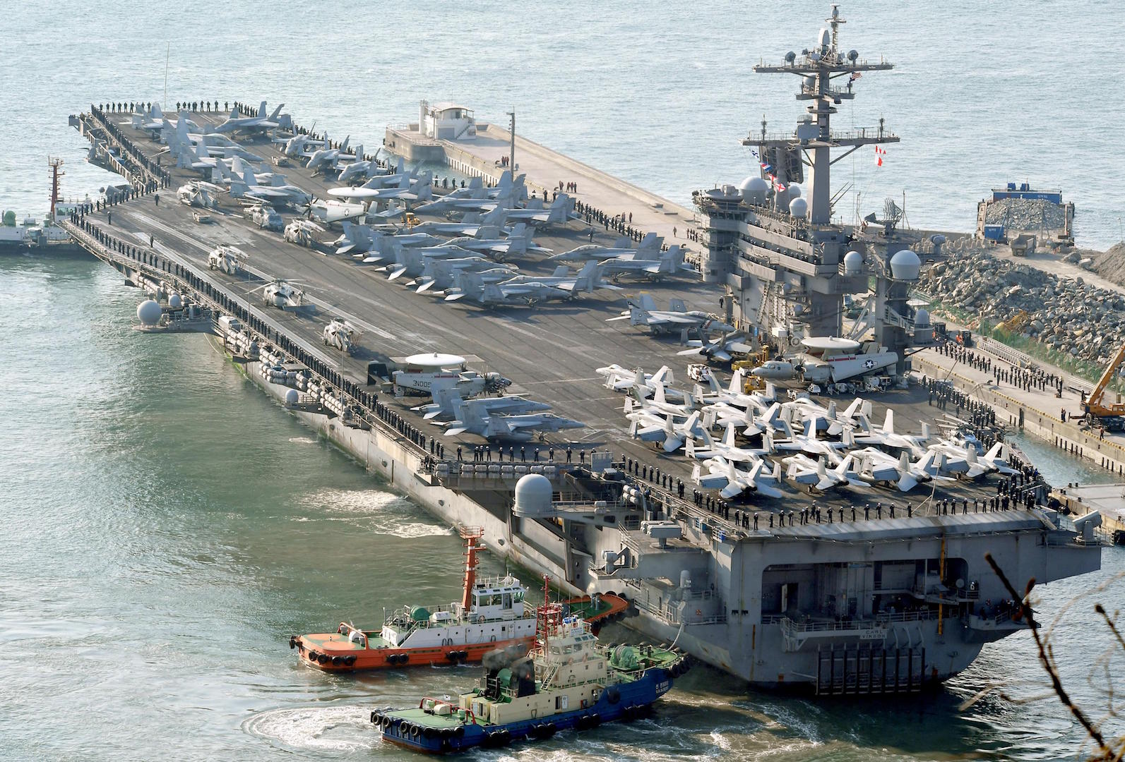 US warships sent to Korean peninsula as tensions in the region continue ...