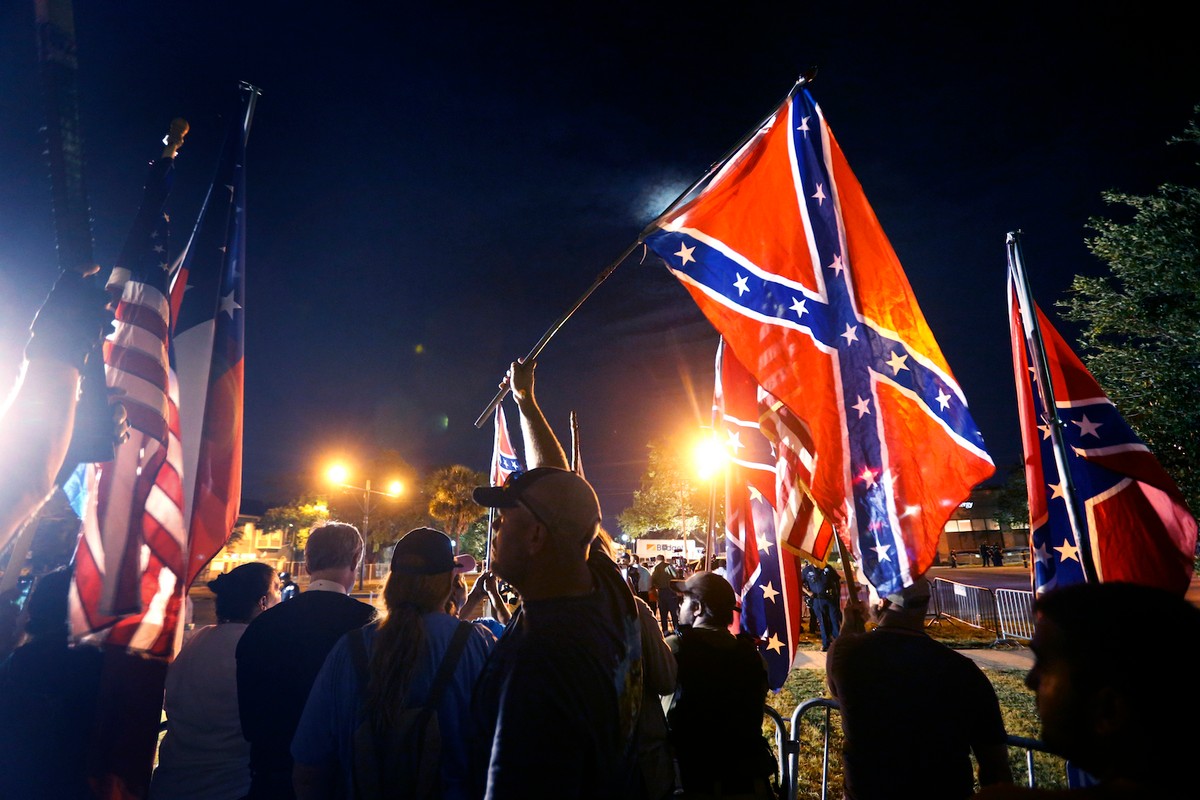Removal Of Jefferson Davis Statue Sparks Pre Dawn Protests In New Orleans Vice